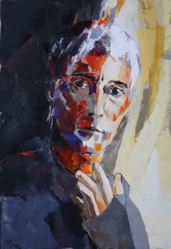 Autoportrait - 38x55 cm